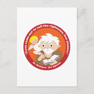 St. Matthew de Apostle Briefkaart
