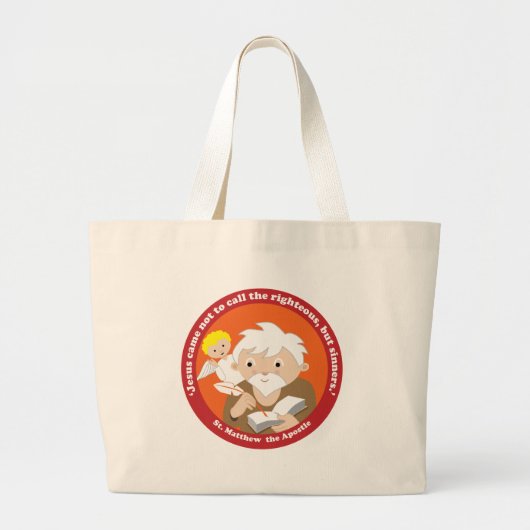 St. Matthew de Apostle Grote Tote Bag (Voorkant)