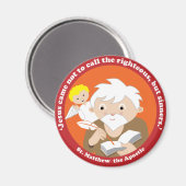 St. Matthew de Apostle Magneet (Voorkant / Achterkant)