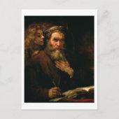 St. Matthew en The Angel, 1655-60 (olie op doek) Briefkaart (Voorkant)