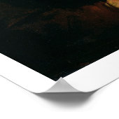 St. Matthew en The Angel, 1655-60 (olie op doek) Poster (Hoek)