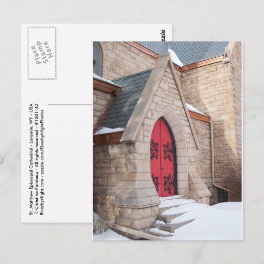 St. Matthew Episcopal Cathedral Briefkaart (Voorkant / Achterkant)