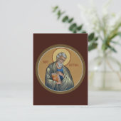 St. Matthew Prayer Card Briefkaart (Staand voorkant)