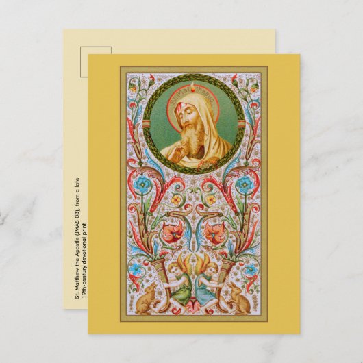 St. Matthew the Apostle (JMAS 08) Briefkaart (Voorkant / Achterkant)