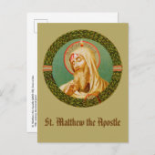 St. Matthew the Apostle (JMAS 08) Briefkaart (Voorkant / Achterkant)