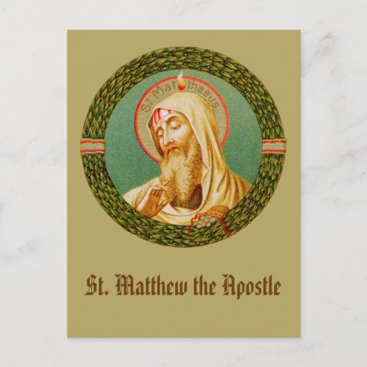 St. Matthew the Apostle (JMAS 08) Briefkaart (Voorkant)