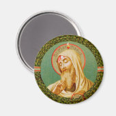 St. Matthew the Apostle (JMAS 08) Round Magneet (Voorkant / Achterkant)