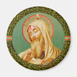 St. Matthew the Apostle (JMAS 08) Round Magneet