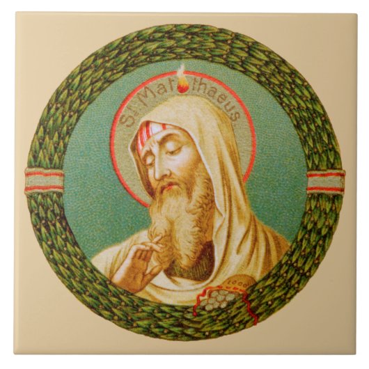 St. Matthew the Apostle (JMAS 08) Tegeltje (Voorkant)