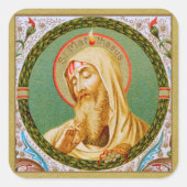 St. Matthew the Apostle (JMAS 08) Vierkante Sticker (Voorkant)