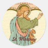 St. Matthew the Apostle (RLS 10) Ronde Sticker (Voorkant)
