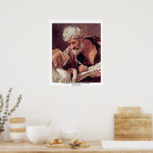 St. Matthew The Evangelist And The Angel Poster (Keuken)