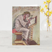 St. Matthew, van de Evangelies Ebbo Kaart (Gele Bloem)