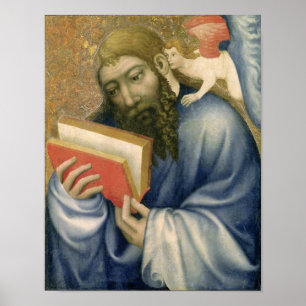 St. Matthew, van de kapel van Karlstejn Poster