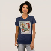 St. Matthew van Meister des Book of Lindisfarne (b T-shirt (Voorkant volledig)