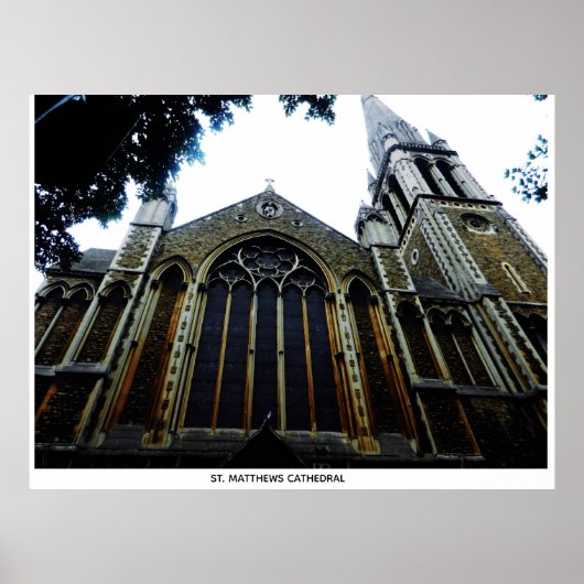 ST. MATTHEWS, BAYSWATER-poster Poster (Voorkant)