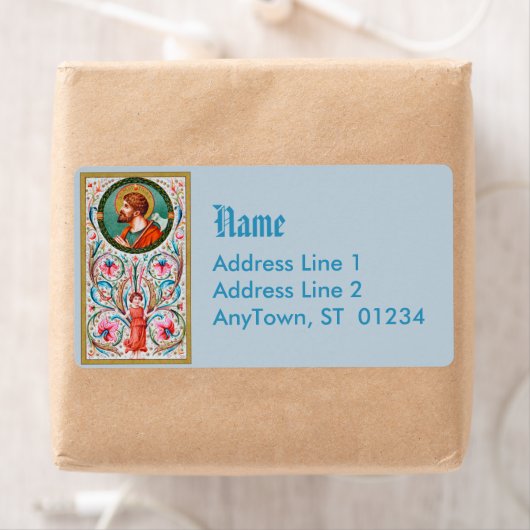 St. Matthias de apostel (JMAS 09) Etiket (Insitu)