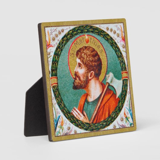 St. Matthias de apostel (JMAS 09) Fotoplaat (Voorkant)