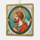 St. Matthias de apostel (JMAS 09) Keramisch Ornament (Links)