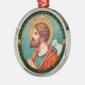 St. Matthias de apostel (JMAS 09) Metalen Ornament (Links)