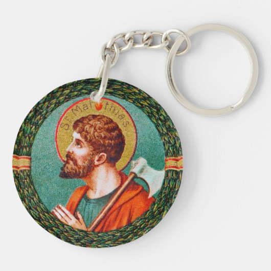 St. Matthias de apostel (JMAS 09) Sleutelhanger (Achterkant)