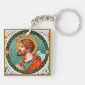 St. Matthias de apostel (JMAS 09) Sleutelhanger (Achterkant)