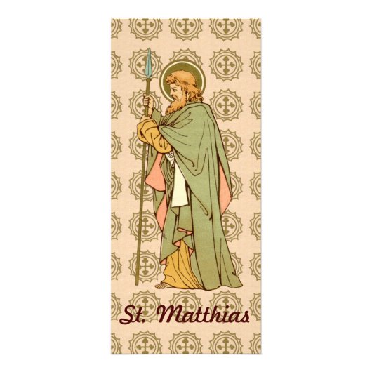 St. Matthias de Apostle (RLS 11) Rackkaart 2 Reclamekaart (Voorkant)