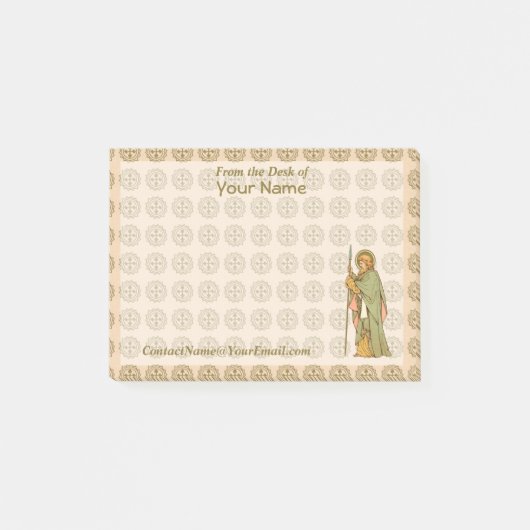 St. Matthias the Apostle (RLS 11, Style 2) 4"x3" Post-it® Notes (Voorkant)