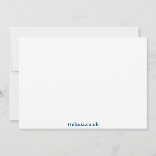 St Mawes Castle card Bedankkaart (Achterkant)