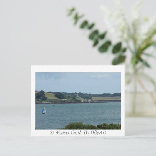St. Mawes Castle Fotografie van OllyArt Briefkaart (Staand voorkant)