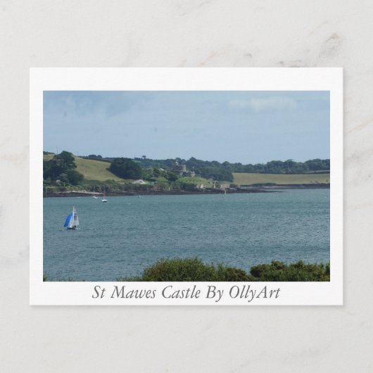 St. Mawes Castle Fotografie van OllyArt Briefkaart (Voorkant)