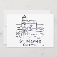 St Mawes Castle kaart