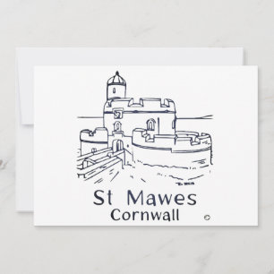 St Mawes Castle kaart