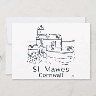 St Mawes Castle kaart