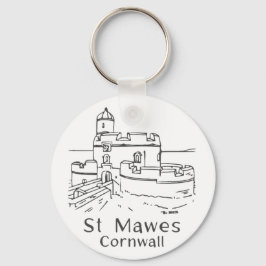 St Mawes Castle Keyring Sleutelhanger