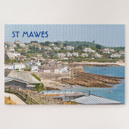 St Mawes: Cornwall, Engeland Legpuzzel (Horizontaal)