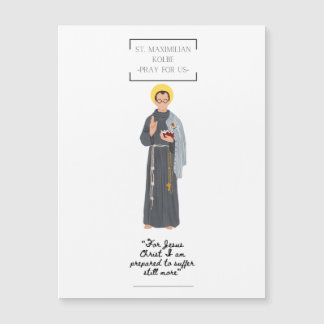 St. Maximiliam Kolbe Magnetische Kaart