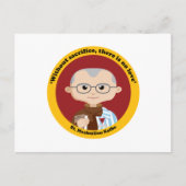 St. Maximilian Kolbe Briefkaart (Voorkant)