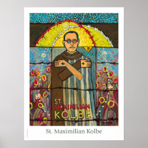 St. Maximilian Kolbe Catholic Classroom poster