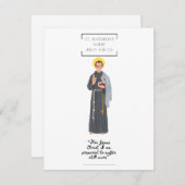 St. Maximilian Kolbe Flat Wenskaart (Voorkant / Achterkant)