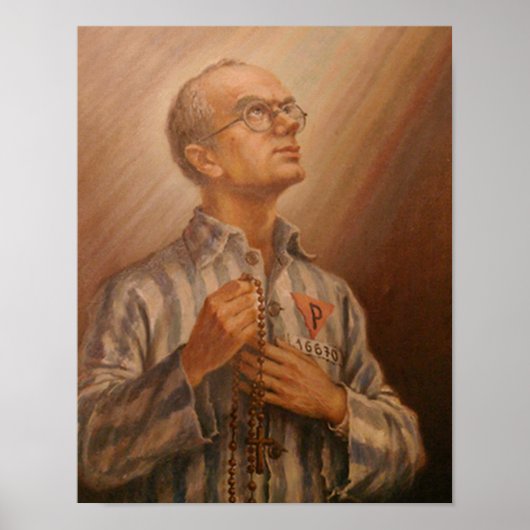 St Maximilian Kolbe Poster (Voorkant)