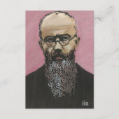 St. Maximilian Kolbe Prayer Kaart (Voorkant)