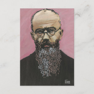 St. Maximilian Kolbe Prayer Kaart