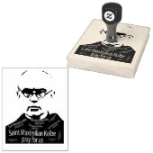 St. Maximilian Kolbe Rubber Stamp Rubberstempel (Gestempeld)