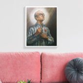 St Maximillian Kolbe Canvas Afdruk (Insitu (Woonkamer))