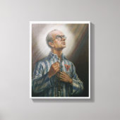 St Maximillian Kolbe Canvas Afdruk (Voorkant)