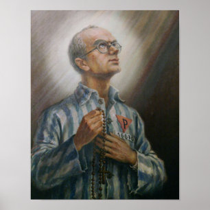 St Maximillian Kolbe Poster