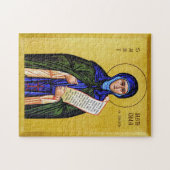 St. Methodia of Kimolos Orthodox Christian Icon Legpuzzel (Horizontaal)