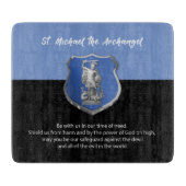 St. Michaël Aartsengel Gebed Denk Aan Jou Snijplank (Voorkant)