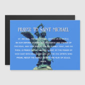 St Michael Aartsengel Gebed Magnetische kaart (Voorkant / Achterkant)